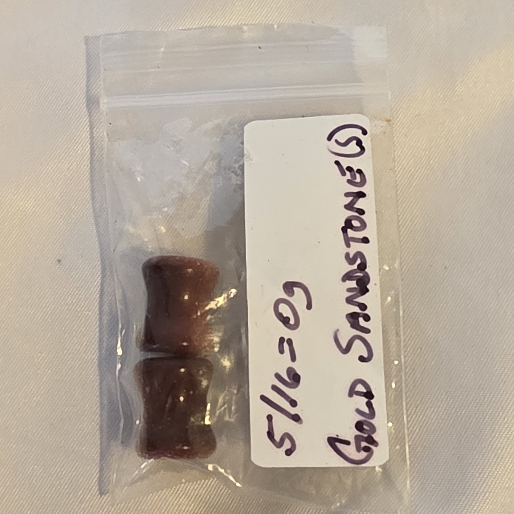 Gold Sandstone Beads